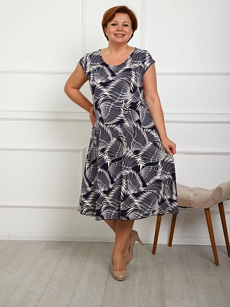 Женское платье Мурсия / Чернила