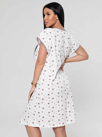 Женская ночная сорочка М-026 / звезды