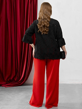 Женская блузка Милица-1 / черный-3