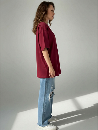 Женская футболка Анита-2 / Бордо