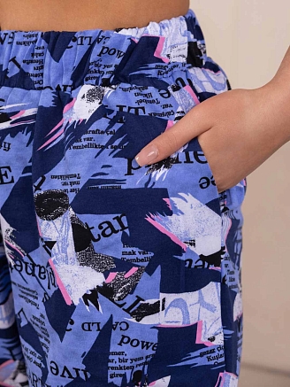 Женский костюм мод.2145/1 / Синий