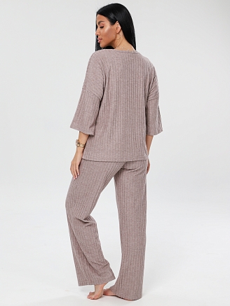 Женский костюм К-217(Каш) / Какао