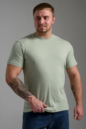 Футболка унисекс 8471/4 / серо-зеленый