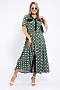 Женское платье 39059 / зеленый