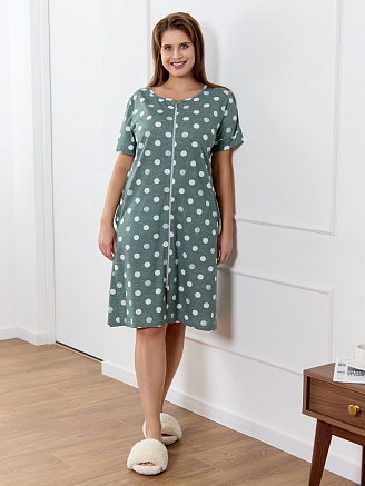 Женский халат Элит / зелёный