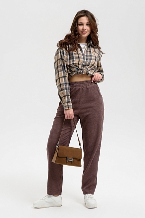 Женские брюки 32809 / светло-коричневый