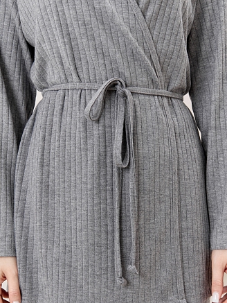 Женский кардиган-кимоно Эвила-1 / серый