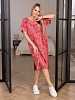 Женское платье мод.2194/1 / Бордовый