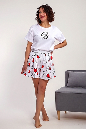 Женская пижама 88143 / белый