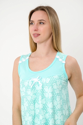 Женская сорочка Василиса / Зеленый