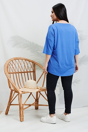 Женская туника 9185 / сиреневый