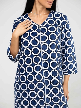 Женский халат мод.1922/2 / Синий