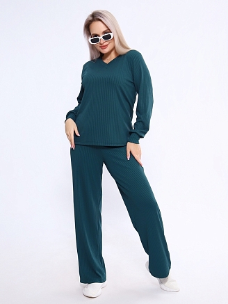 Женский костюм 745 / Изумрудный