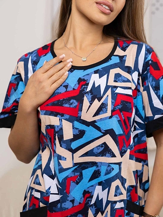 Женский костюм мод.557/13 / Красный