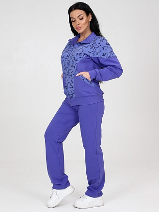 Женский костюм футер ЛЮКС КФ-215 / Вери пери