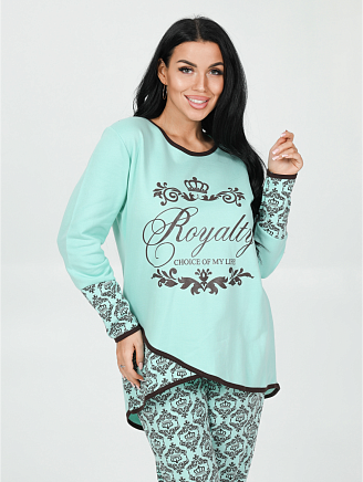 Женская пижама Алина / Ментол