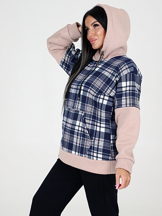 Женская толстовка АКЦЕНТ ТлФ-1884 / Светло-бежевый