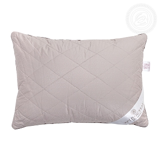 Подушка "Верблюжья шерсть" тик / Премиум