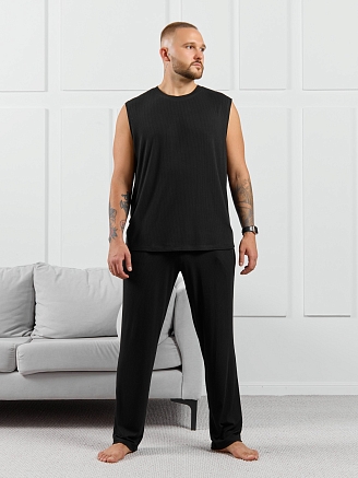 Майка мужская Алессандро-2 / чёрный