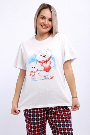 Женский костюм Мишки 667 / Красный