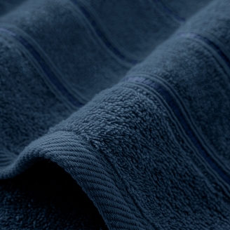 Полотенце махровое "Хорошо Дома" Элегия / Темно-лазурный