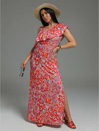 Женское платье Гаваи / Красный