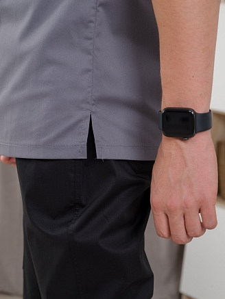 Поло медицинское мужское М-287-73 Элит-145 / Стрейч