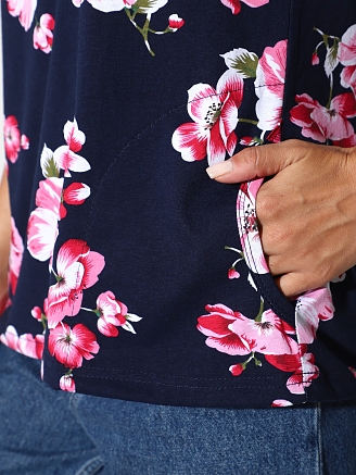 Женская майка 2143/7 / Синий