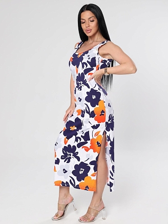 Платье женское Мабель / оранжевый