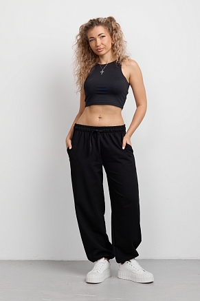 Женские брюки 36976 / черный