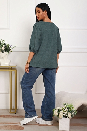 Женская туника 29541 / зеленый