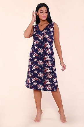 Женская сорочка 917 / Темно-синий