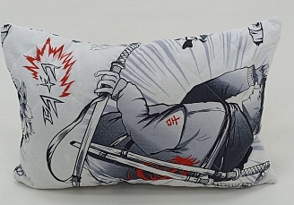 Детская подушка новолон поплин / Самурай