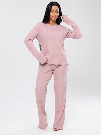 Женская пижама П-104(Риб) / Розовый