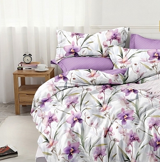 Постельное белье поплин Эксклюзив (молния) / Весенний аромат