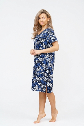 Халат женский 36929 / синий