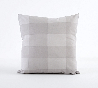 Подушка декоративная рогожка / Квадраты