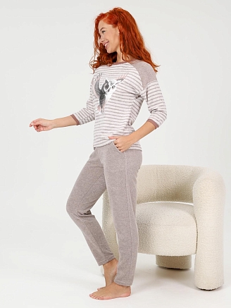 Женская пижама Танди / бежевый