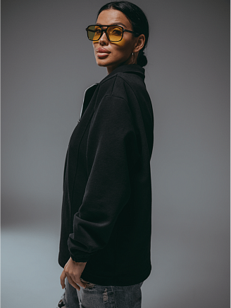 Женский свитшот Брамея / Черный