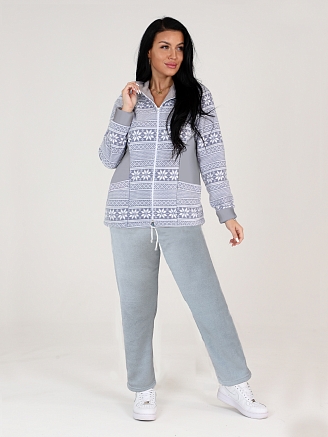 Женские брюки БФ-16 / Светло-серый