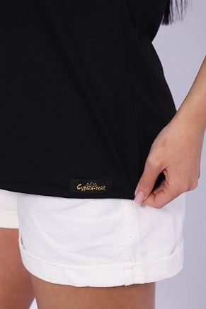 Женская футболка 33603 / черный