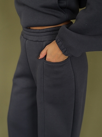 Женский костюм с брюками 2246 / Графит