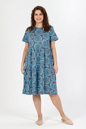 Женское платье Лабиринт-1 / серый