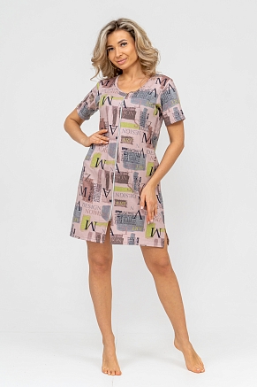 Халат женский 36733 / бежевый