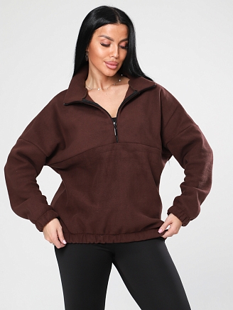 Женская толстовка М-216 / коричневый