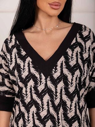 Женский костюм мод.2188/1 / Бежевый