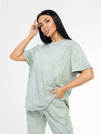 Женский костюм мод.2047/1 / Зеленый