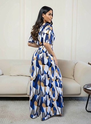 Женский костюм мод.2081 / Синий