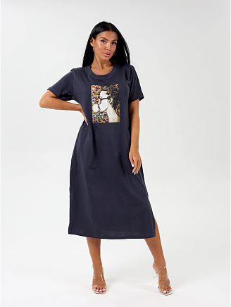 Женское платье Рамона / Темно-серый