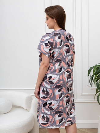 Женский халат Хомли / серый